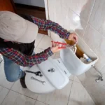 Montaj vas wc și rezervor