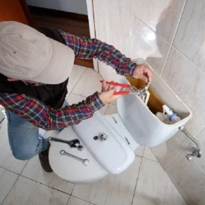 Montaj vas wc și rezervor